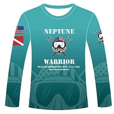 Neptune Warrior Hooded Rash Guard Neptune Warrior Hooded Rash Guard